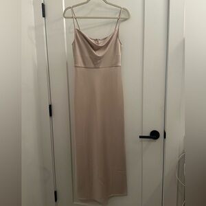 Sachin & Babi bridesmaid dress, size 4, color champagne